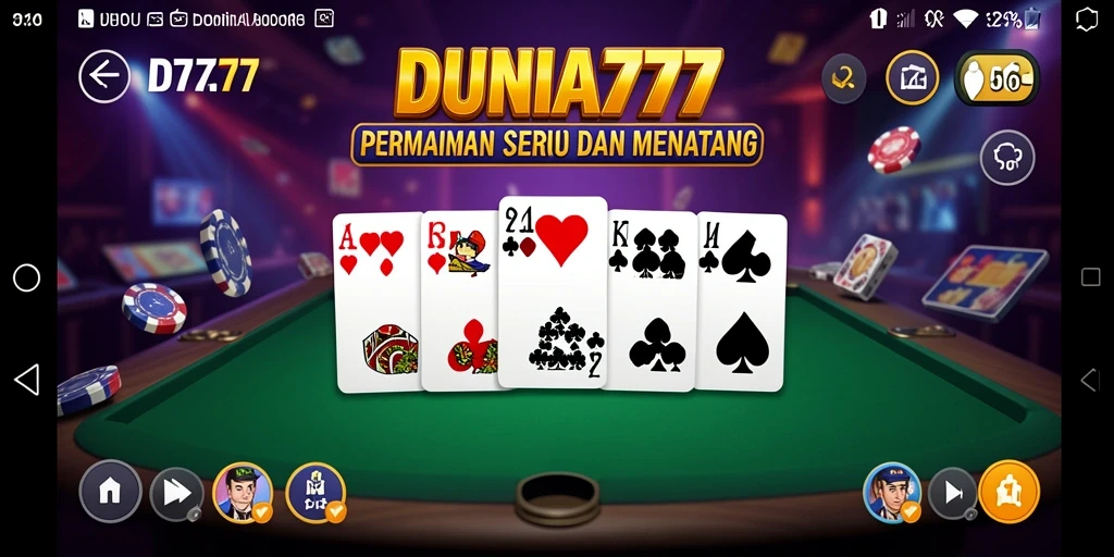 Tampilan gameplay DUNIA777 yang seru dan menarik.