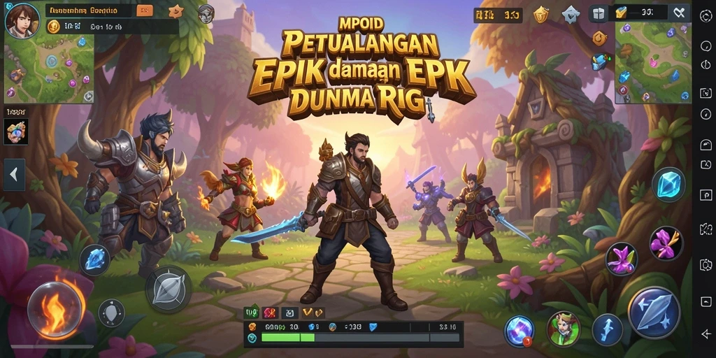 Menampilkan gameplay seru dengan aksi RPG yang mendebarkan.