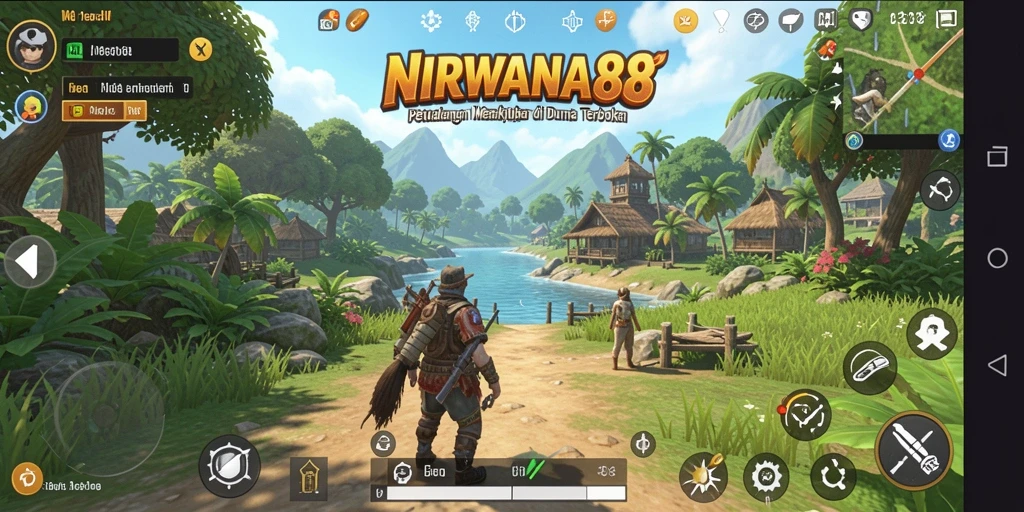 Menampilkan gameplay NIRWANA88 di dunia terbuka yang menakjubkan.