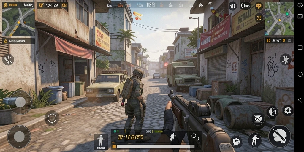 Gameplay seru di NOX123 dengan aksi TPS mendebarkan.