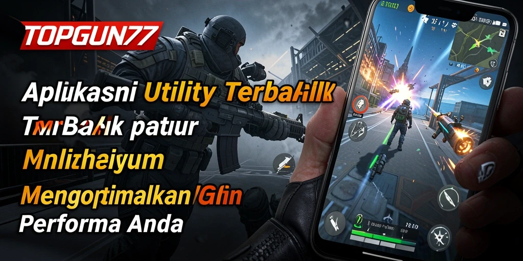 Tampilan antarmuka utama TOPGUN77 yang intuitif dan easy to use.